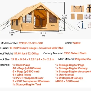 SucceBuy Inflatable Tents