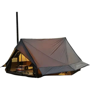 Hot Tent with Stove Jack – 4 Season Waterproof & Windproof Shelter for 1–4 People,